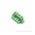 7.62mm 피치 플러그 가능 터미널 블록 암 4P